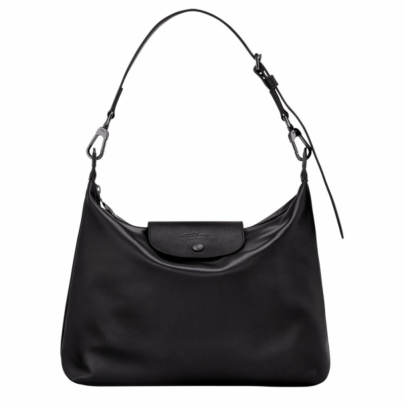 Black Longchamp Le Pliage Xtra M Women's Hobo Bags